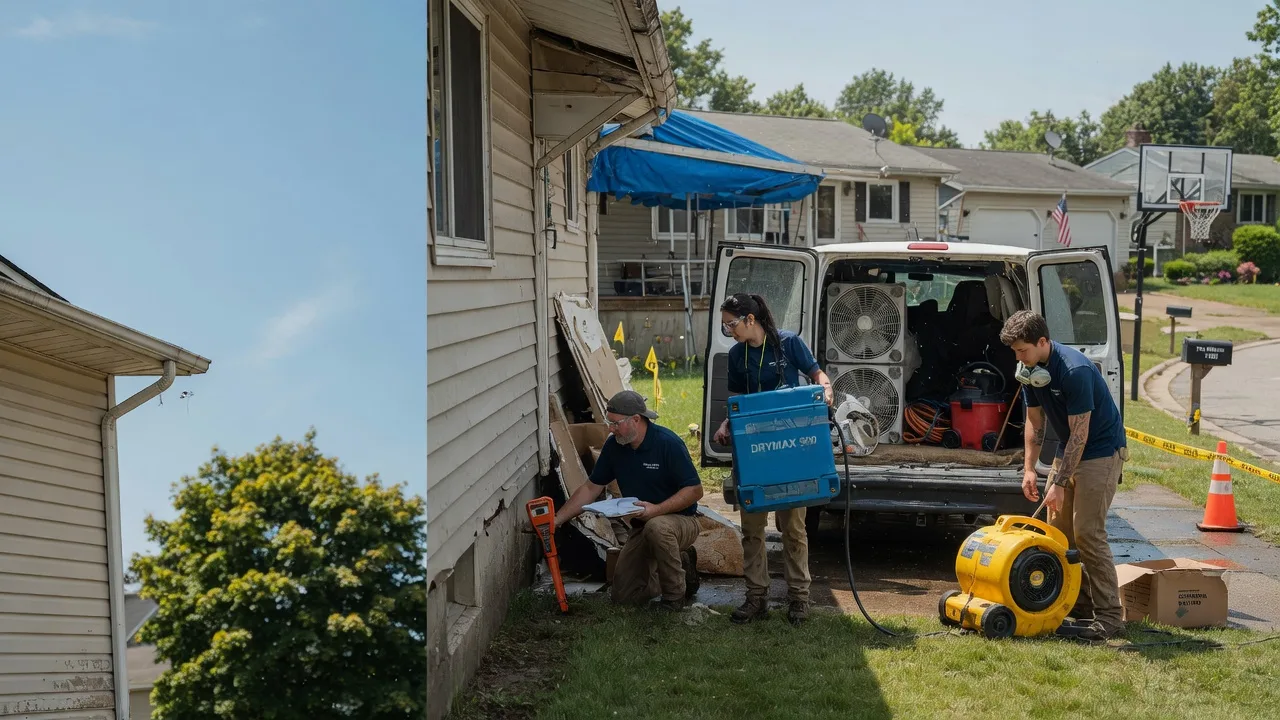 Ceiling Leak Cleanup in Betterton, MD near me